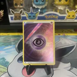 Psychic Basic Energy 156/159 Crown Zenith Textured Full Art Holo Pokemon Card NM - Image 1