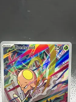 Pokemon Toedscool Scarlet & Violet Base Set Illustration Card 201/198 - Image 3