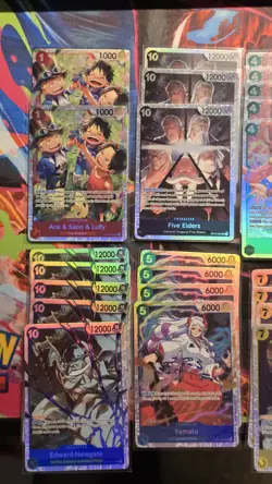 One Piece OP13 - Carrying On His Will - Lot of 35 SR Cards - Image 2