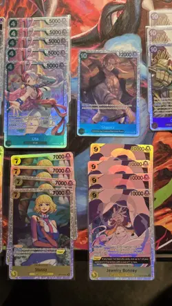 One Piece OP13 - Carrying On His Will - Lot of 35 SR Cards - Image 3