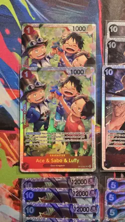One Piece OP13 - Carrying On His Will - Lot of 35 SR Cards - Image 5