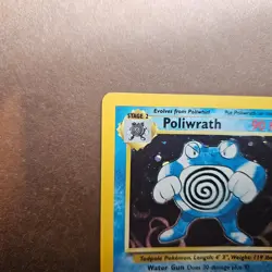 Poliwrath 15/130 Pokemon Base Set 2 Holo Rare Card - MP - Image 2