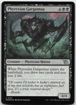 Phyrexian Gargantua FOIL Uncommon March of the Machine LP MTG - Image 1