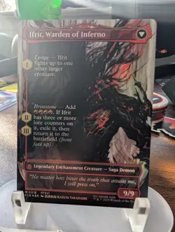 Clive, Ifrit's Dominant (0318) (Borderless) Final Fantasy Foil - Image 2