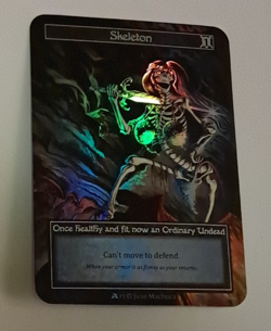 Skeleton FOIL Promo NM Sorcery Contested Realm Gothic Alpha Investments TCG - Image 1