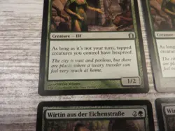 4x Oak Street Inn Keeper - Return to Ravnica - NM - 2x English 2x German OOP MTG - Image 2
