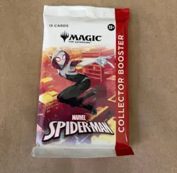 Sealed Magic The Gathering MTG Marvel's Spider-Man Collector Booster Pack - Image 2