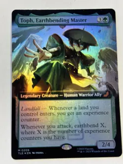 Toph, Earthbending Master Avatar: The Last Airbender: MTG Foil NM - Image 1