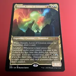 Omnath, Locus of Creation Showcase x1 NM - Zendikar Rising -Magic the Gathering - Image 1