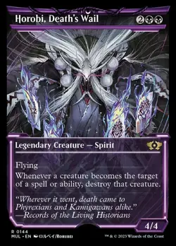 Mint/Near-Mint, English - 1 x MTG Horobi, Death's Wail - Halo Foil March of the - Image 1
