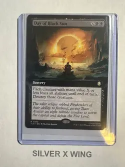 Day of Black Sun Extended Art x1, MTG, Avatar: The Last Airbender, TLA, NM - Image 1