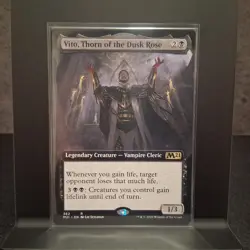 MTG Vito, Thorn of the Dusk Rose (Extended Art) Core Set 2021 Regular - Image 1