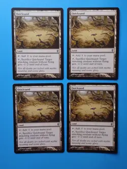 MTG 4x Quicksand x4 NM Conspiracy Magic Playset - Image 1