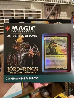 Lord of the Rings Tales of Middle Earth The Hosts of Mordor Commander Deck - Image 1