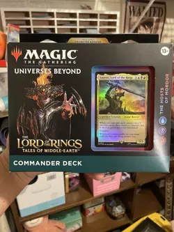 Lord of the Rings Tales of Middle Earth The Hosts of Mordor Commander Deck - Image 2