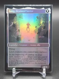 MTG Aang, at the Crossroads 0203 Avatar: The Last Airbender (TLA) Rare Foil - Image 2