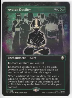 MTG Magic the Gathering Avatar TLA Avatar Destiny Foil - Image 1