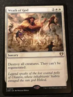 Wrath Of God - CMM - MTG - EN - NM - 0079 - Image 1