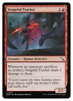 MTG Vengeful Tracker | #147 Murders at Karlov Manor | English - Image 1
