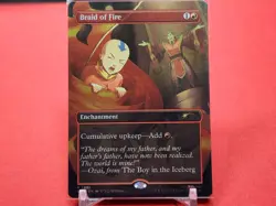 Braid of Fire Rainbow Foil Avatar Secret Lair R 2307 MTG/NM - Image 1