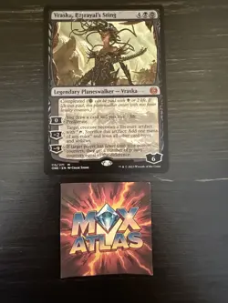 MTG - Vraska, Betrayal's Sting - (115/530) - Phyrexia All Will Be One - NM - Image 1