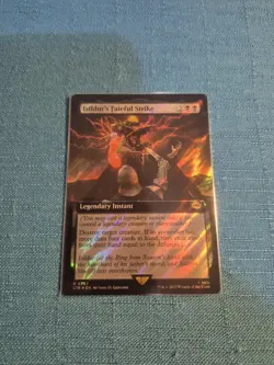 MTG LOTR Isildurs Fateful Strike 💥SURGE FOIL EXTENDED ART 💥#767 Lord Rings - Image 1