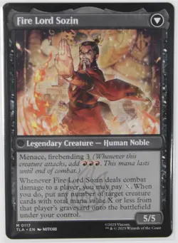 The Rise of Sozin #117 M Non-Foil NEW MTG TLA - Image 1