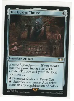 MTG The Golden Throne Universe Beyond Warhammer 40k Magic Gathering TCG - Image 1