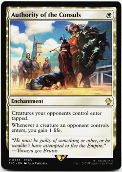 Authority of the Consuls [Commander: Final Fantasy] MTG Magic - NM/M ? - Image 3