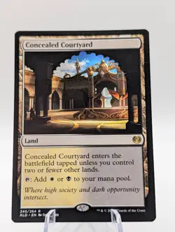 Magic the Gathering | Concealed Courtyard | Non Foil | NM/LP - Image 1