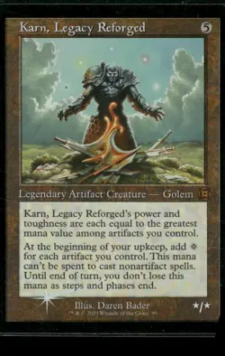 March of the Machine: The Aftermath Karn, Legacy Reforged (Retro Frame) #99 - Image 1