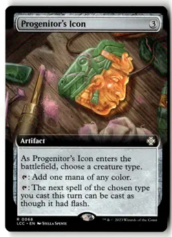 MTG - Progenitor's Icon (Extended Art) 68 NM Commander: The Lost Caverns of Ixal - Image 1