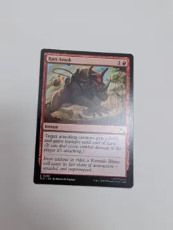 MTG - Run Amok - Avatar: The Last Airbender: Eternal-Legal NM/M Cond - Image 1