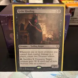 MTG x1 Grim Hireling NM - Image 1