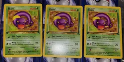 Pokemon TCG Ekans Fossil 46 Regular 1st Edition Common - Image 1