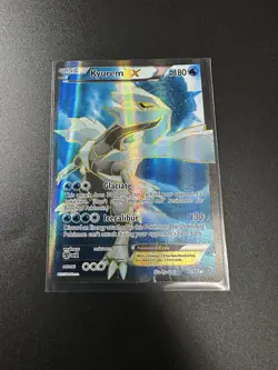 Pokemon TCG Kyurem EX 86/98 Ancient Origins Set Full Art Ultra Rare Holo 2015 LP - Image 1
