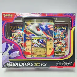 MEGA LATIAS Ex Box Pokemon TCG Mega Evolution Collection Factory Sealed - Image 1