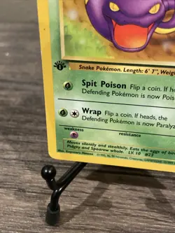 Pokemon TCG Ekans Fossil 46/62 Regular 1st Edition Common-LP!! - Image 4
