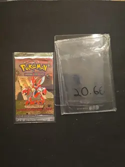 1st EDITION Neo Discovery Sealed Booster Pack Pokemon 2001 SIZOR Artwork - Image 4