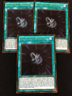Yugioh Rank Up Magic Numeron Force PGL2-EN059 Gold x3 (NM) One is 1st - Image 1