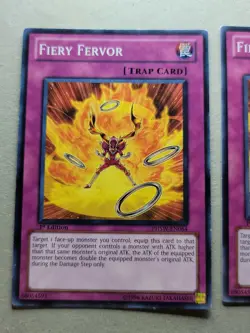 2x Fiery Fervor - PHSW-EN064 - 1st Edition - YuGiOh-LP - Image 2