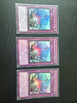 3x Compulsory Evacuation Device TU04-EN005 Super Rare English Very Light Play - Image 1