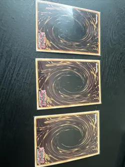 3x Compulsory Evacuation Device TU04-EN005 Super Rare English Very Light Play - Image 2