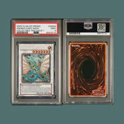 Yu-Gi-Oh! Ancient Fairy Dragon CT06-EN002 Secret Rare Limited Edition PSA 9 - Image 1