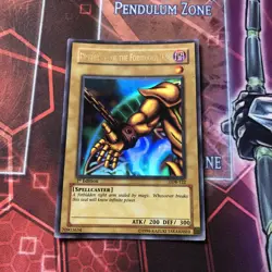Yugioh! Right Arm of the Forbidden One LOB-122 Ultra 1st Ed Asian English MP/HP - Image 1