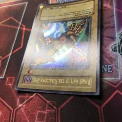 Yugioh! Right Arm of the Forbidden One LOB-122 Ultra 1st Ed Asian English MP/HP - Image 3