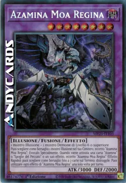 AZAMINA MOA REGINA • Segreta Prismatica SP • MP25 IT105 • 1Ed • Yugioh ANDYCARDS - Image 1