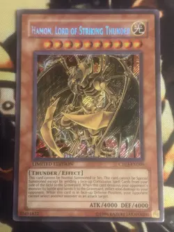 Yugioh: Hamon, Lord of Striking Thunder - CT03-EN006 - Secret Rare - Limited MP - Image 1