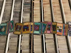 500 Ct yugioh cards Bulk Vintage - Mostly Commons Some Rares - Image 1
