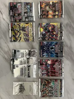 Yugioh Booster Pack Bundle 92 Sealed Pack Different Sizes - Image 2